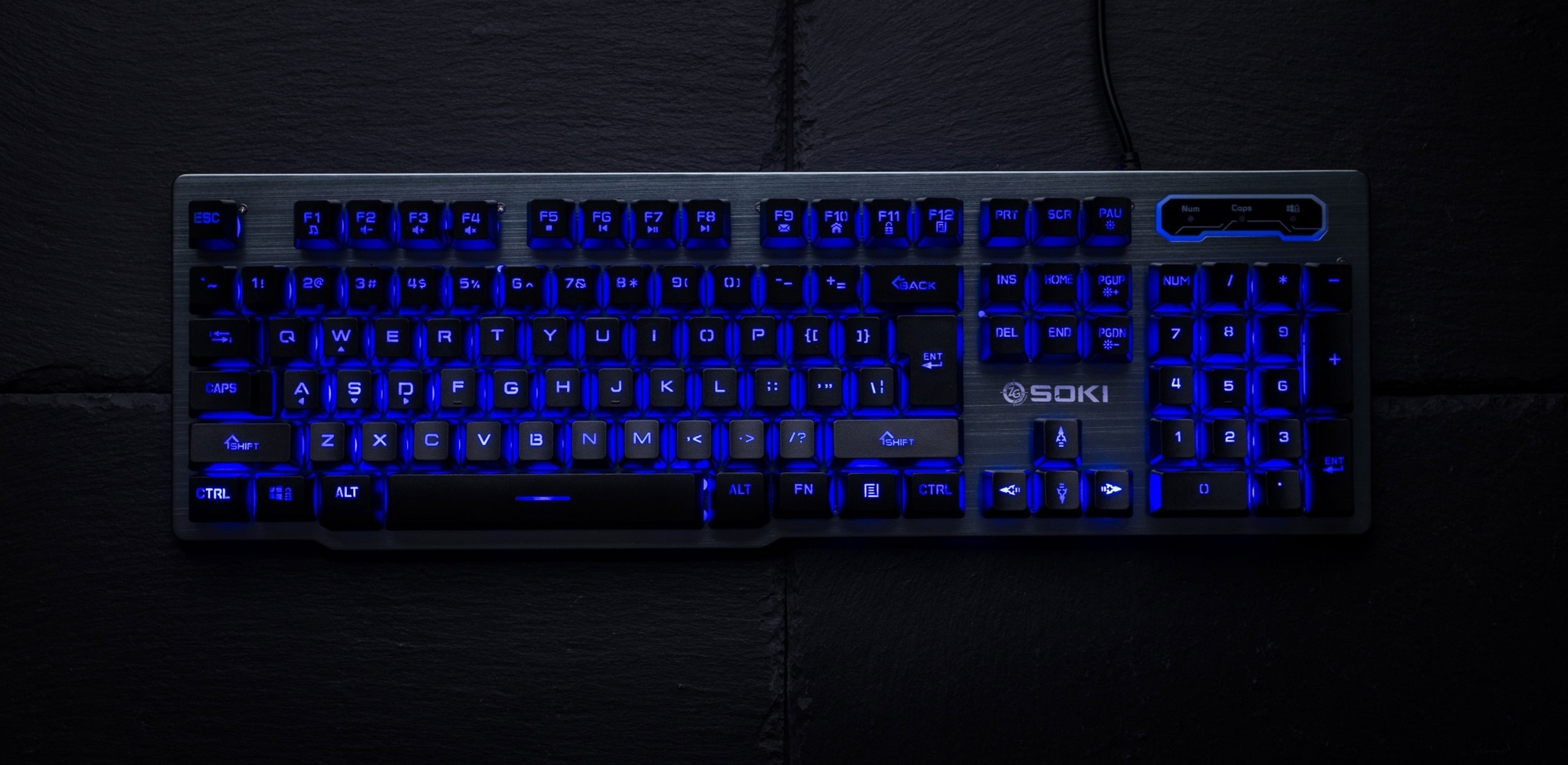 ZeroGround Soki - Gaming keyboard