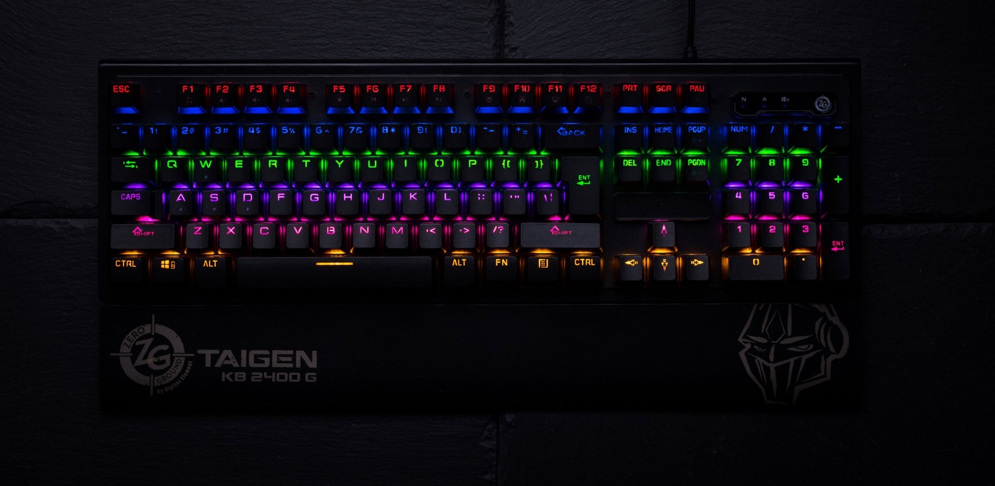 ZeroGround Taigen - Gaming keyboard	