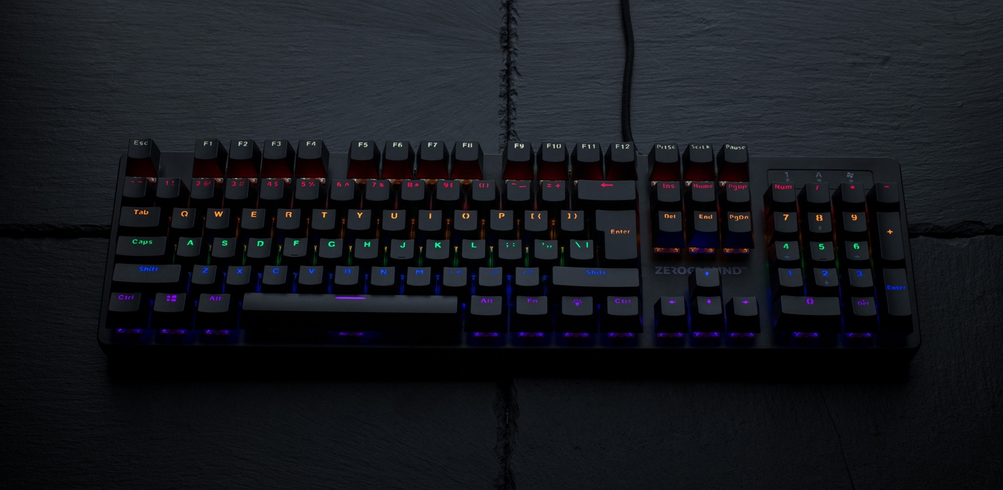 ZeroGround Simeto - Gaming keyboard