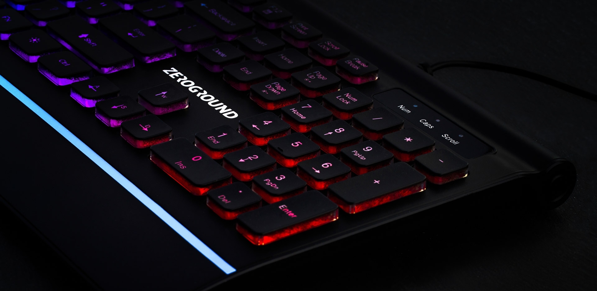 ZeroGround Soki 2.0 - Gaming keyboard	