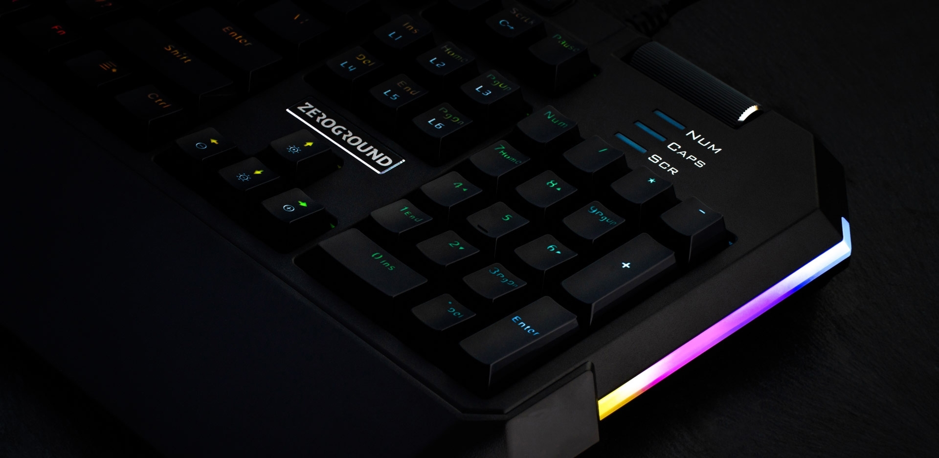 ZeroGround Taigen 3.0 - Gaming keyboard	