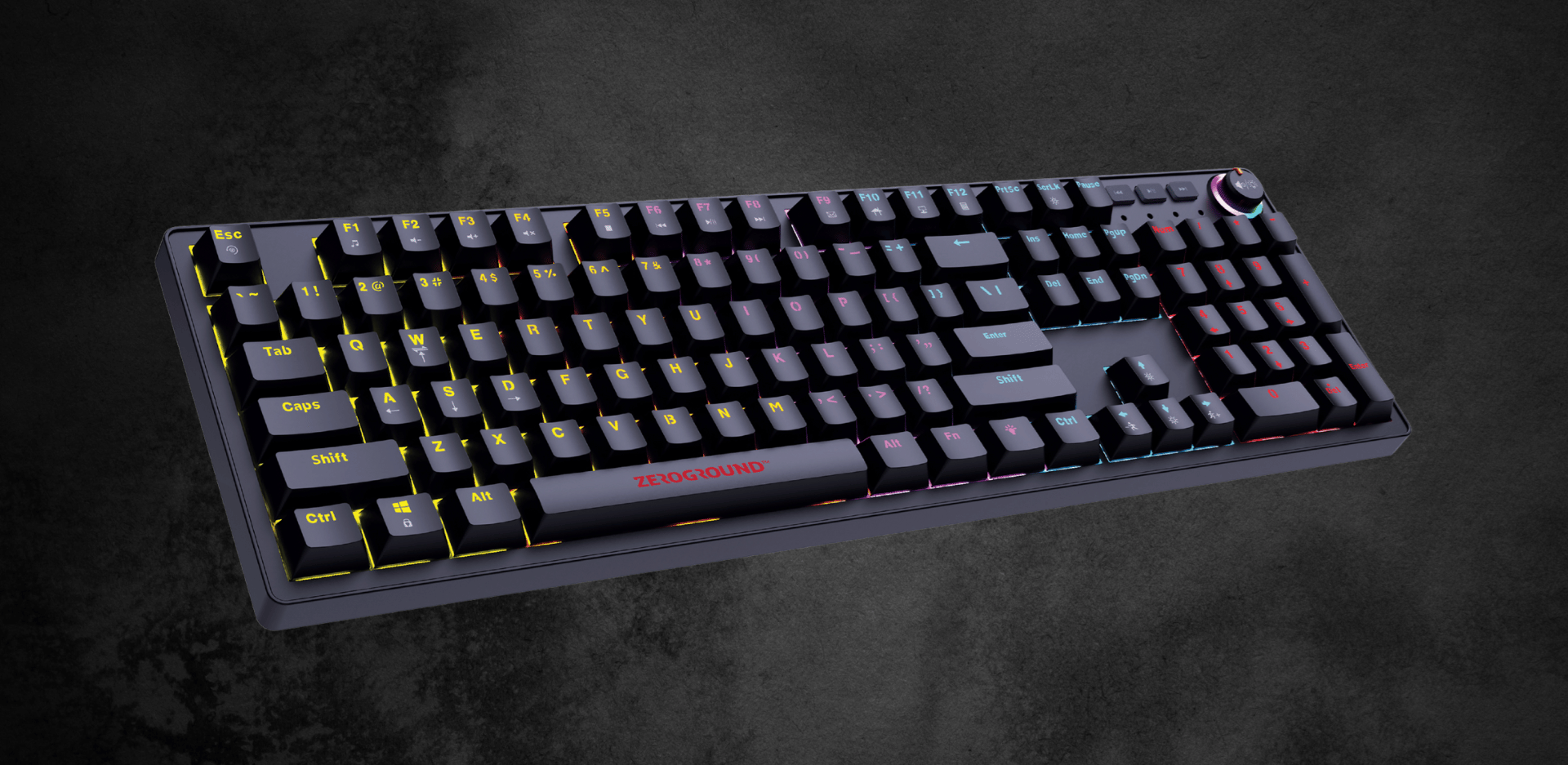 ZeroGround Sakimo 2.0- Gaming keyboard	