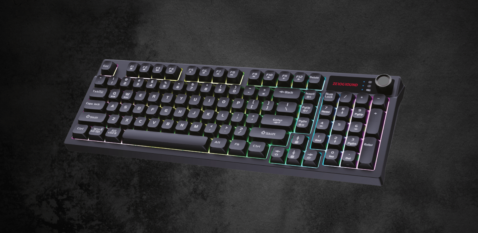 ZeroGround Hanzo 3.0- Gaming keyboard